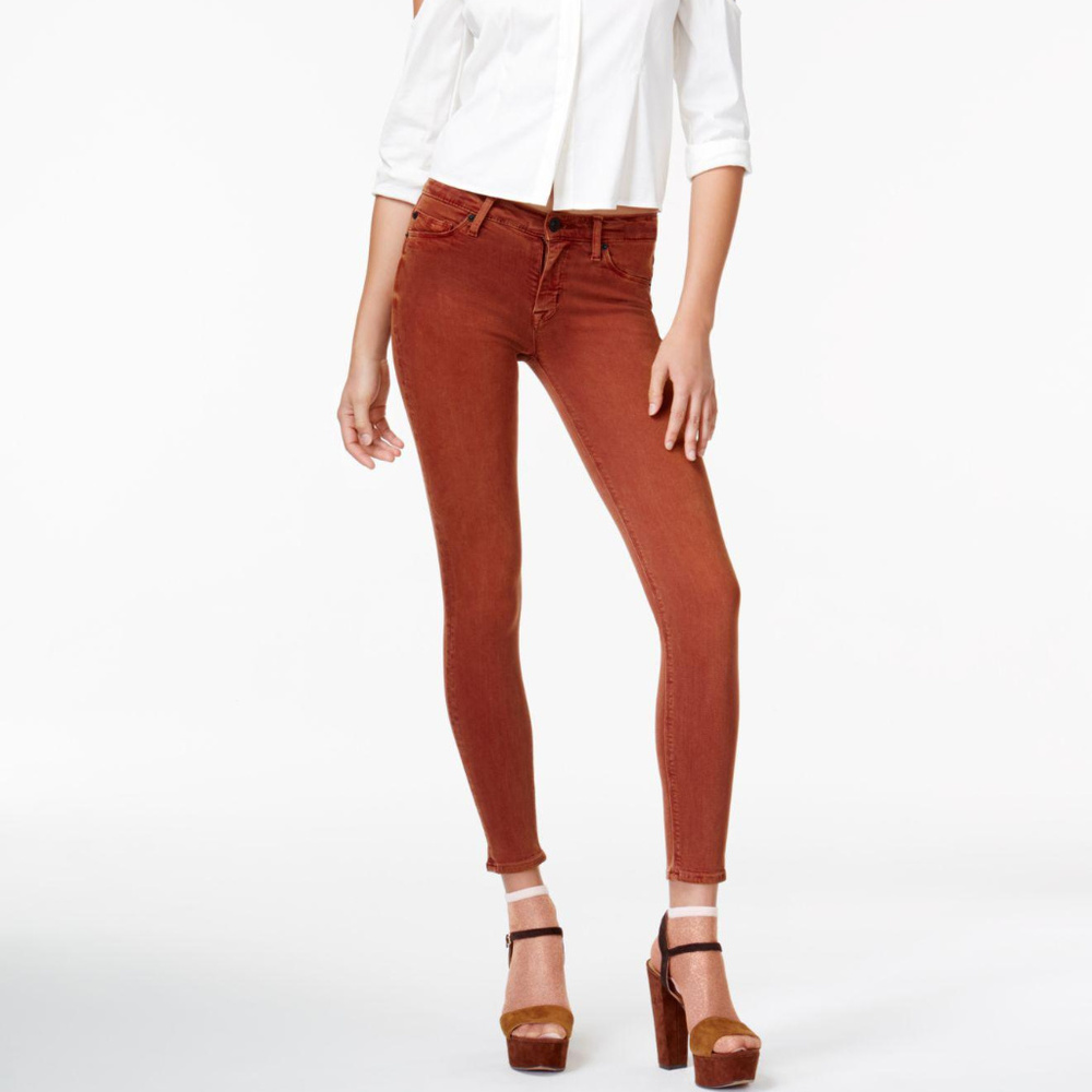 HUDSON Midrise Skinny Jeans